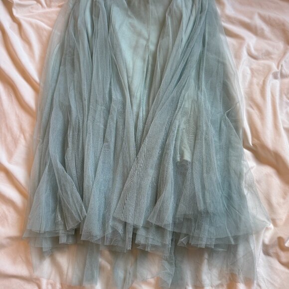 Mint Green Tulle Midi Skirt – Women’s Small - Picture 3 of 5